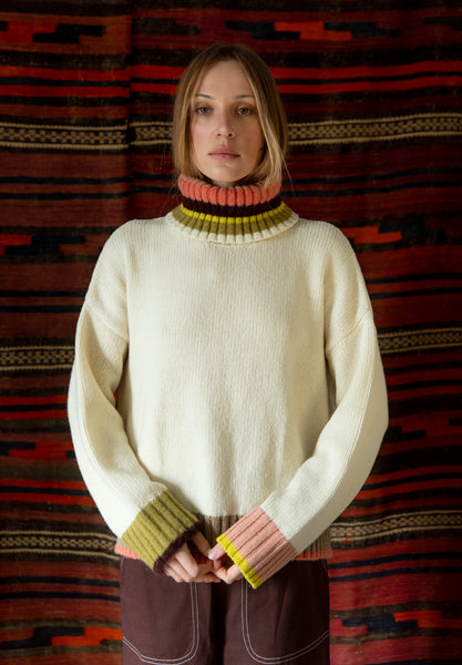Bonté Bailey Jumper in Winter White Multi