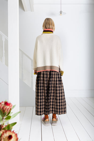 Bonté Bailey Jumper in Winter White Multi