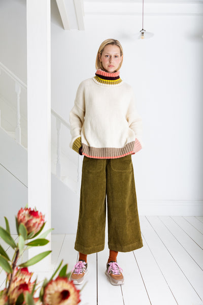 Bonté Bailey Jumper in Winter White Multi