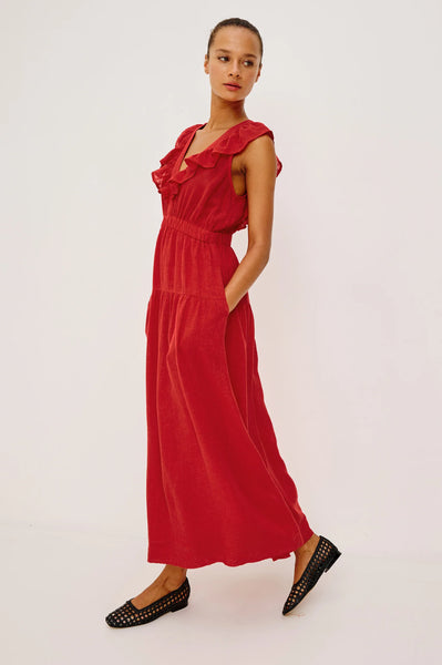 Rails Beaux Dress in Tomato