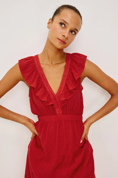 Rails Beaux Dress in Tomato