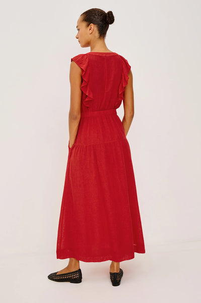 Rails Beaux Dress in Tomato