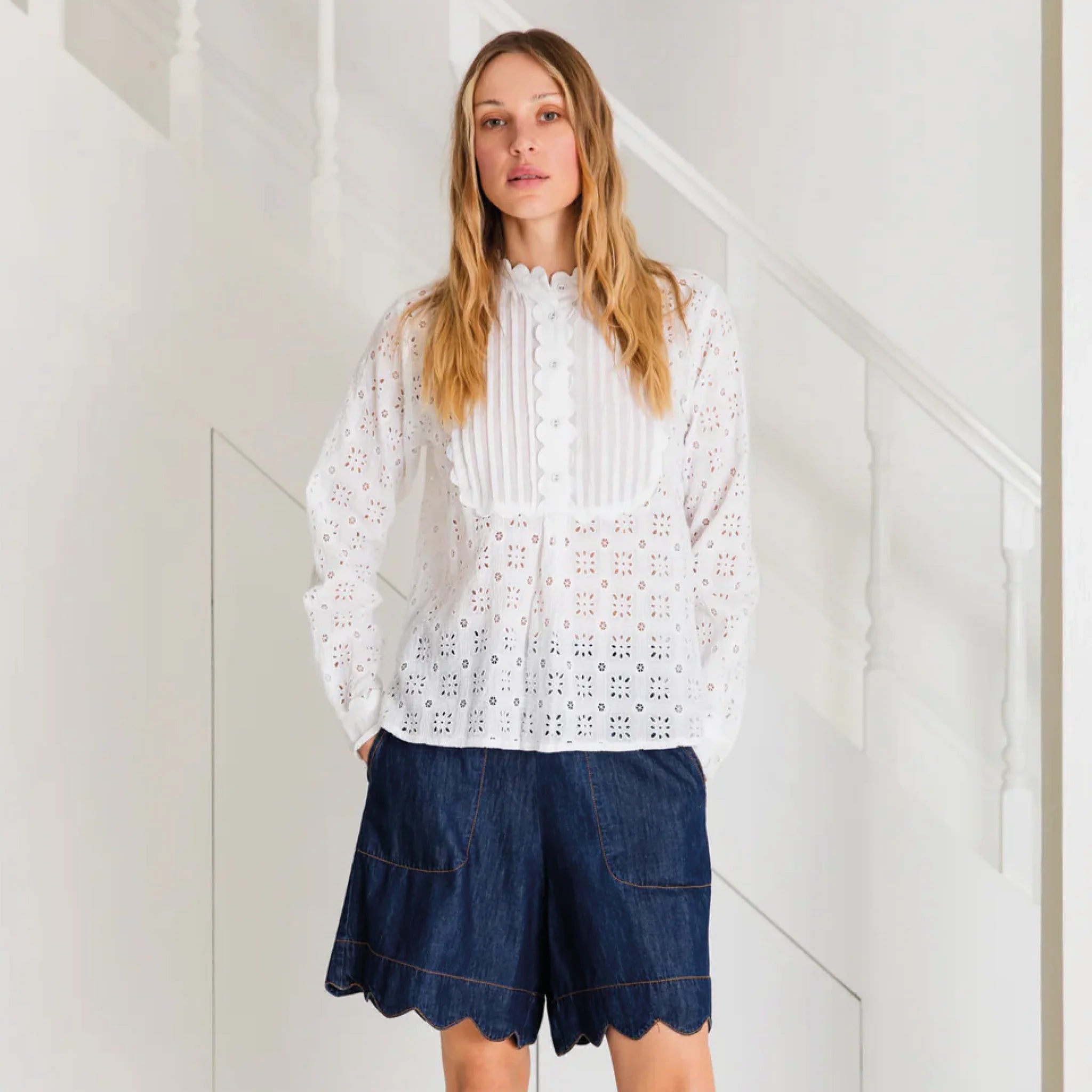 Bonté Genette White Shirt