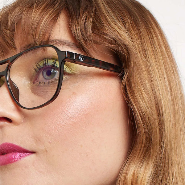 Barner Brad in Glossy Tortoise Glasses