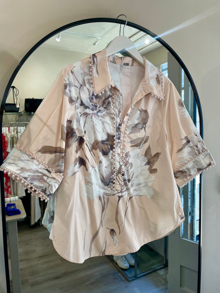 Gustav Bayanna Blouse in Dust Print