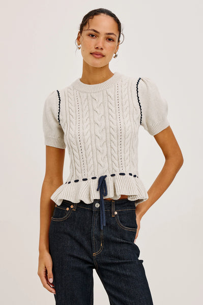 Rails Chandi Top in Heather Oat