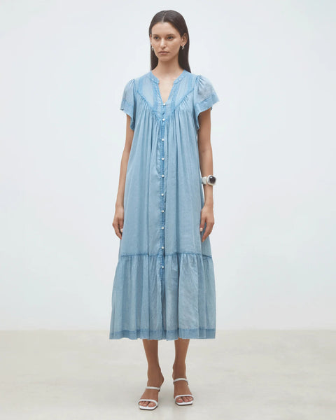 Suncoo Corolle Dress in Bleu Ciel