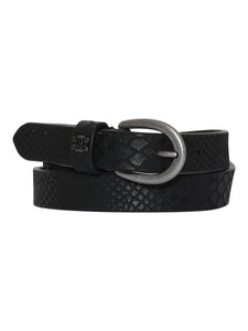 Gustav Cait Leather Belt in Black 54905