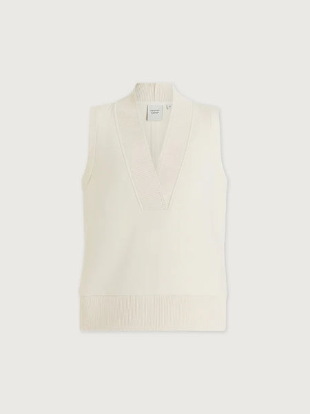 Varley Freida V Tank Top in Pristine