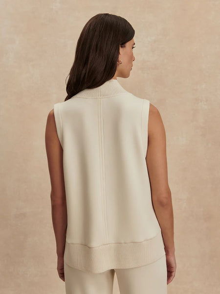 Varley Freida V Tank Top in Pristine