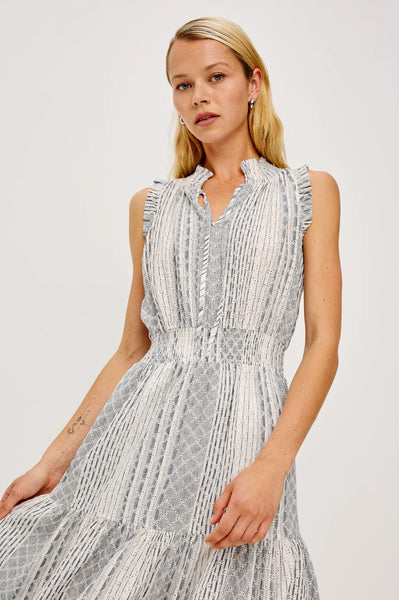 Rails Alessi Dress in Striped Eyelet