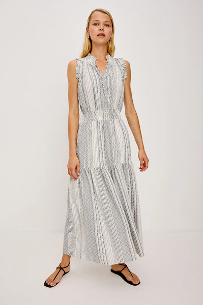 Rails Alessi Dress in Striped Eyelet
