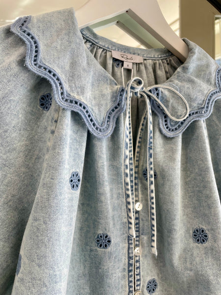 Rails Emelie Top in Antique Indigo