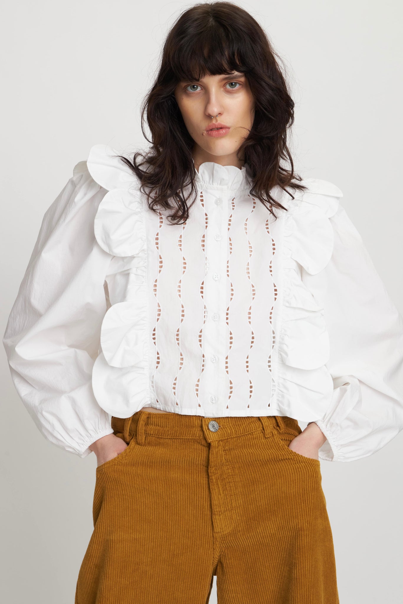 Stella Nova Blouse in White