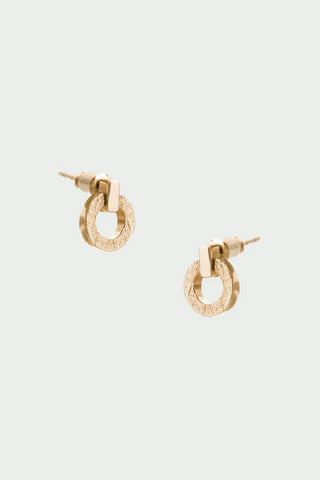 Tutti Palm Earrings in Gold