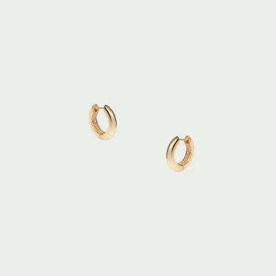 Tutti Small Shade Earrings in Gold