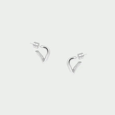 Tutti Small Haze Earrings in Silver