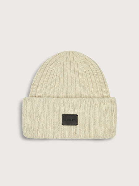 Varley Elva Chunky Rib Beanie in Rainy Day