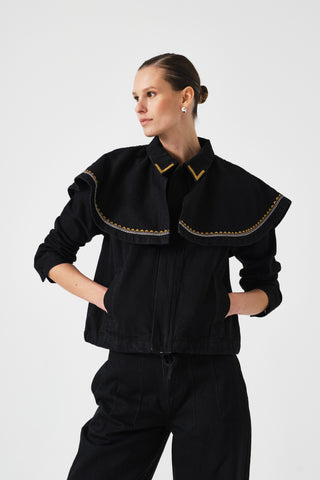 Seventy + Mochi Fara Jacket in Black WFAR0101