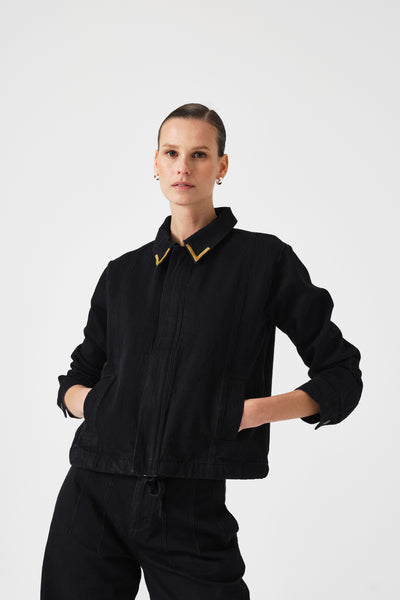 Seventy + Mochi Fara Jacket in Black WFAR0101