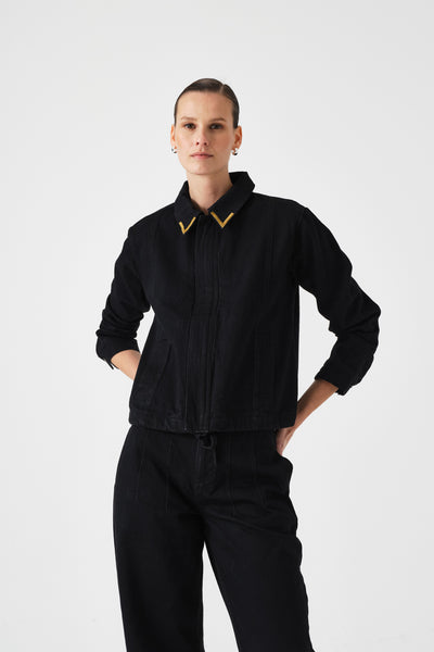 Seventy + Mochi Fara Jacket in Black WFAR0101