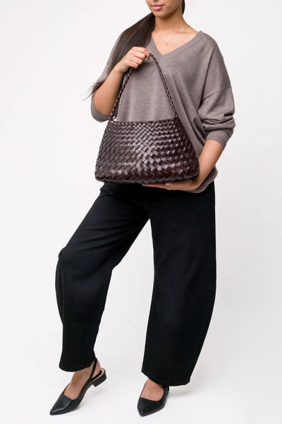 *LAST ONE!* Ellyla Selina Long Handle Bag in Espresso