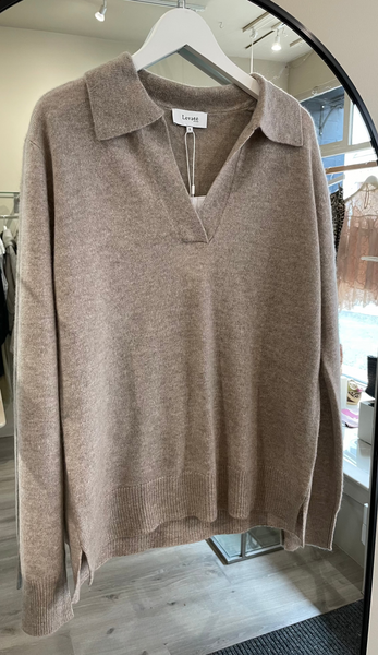 Levete Room Eloise 5 Pullover in Aluminium