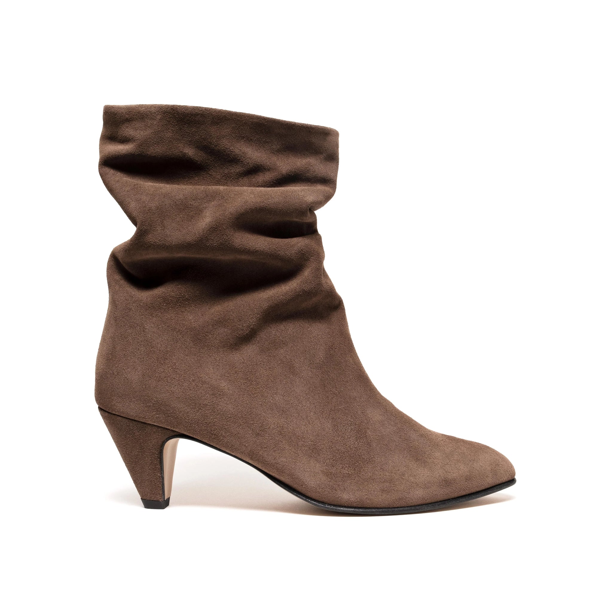 Anonymous Copenhagen Vully 50 Soft Calf Boot in Dark Taupe