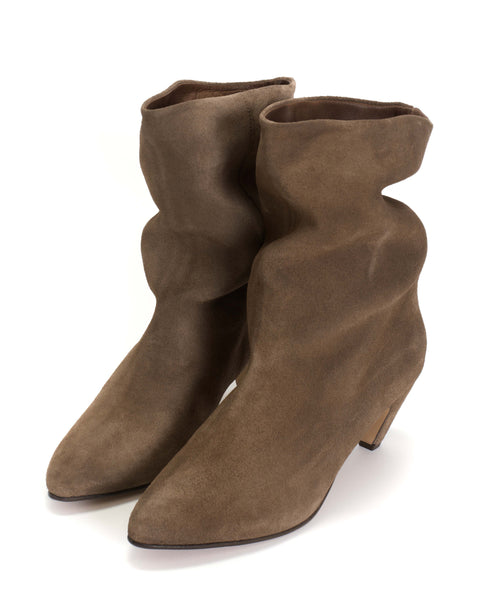 Anonymous Copenhagen Vully 50 Soft Calf Boot in Dark Taupe