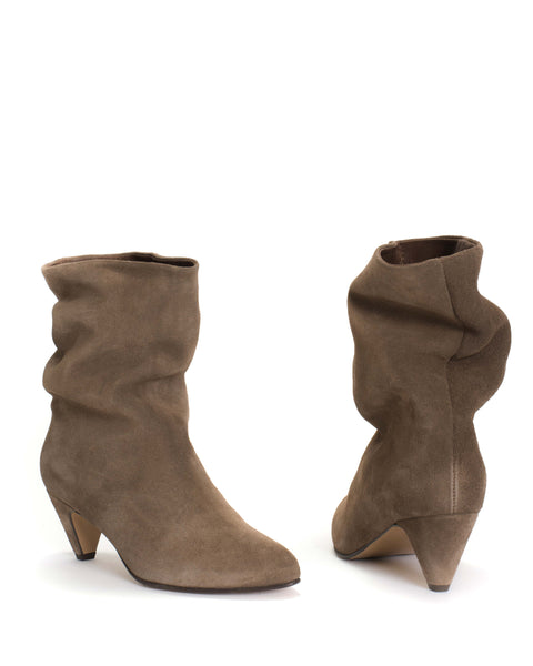 Anonymous Copenhagen Vully 50 Soft Calf Boot in Dark Taupe