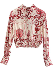 Lavi Blouse in Red