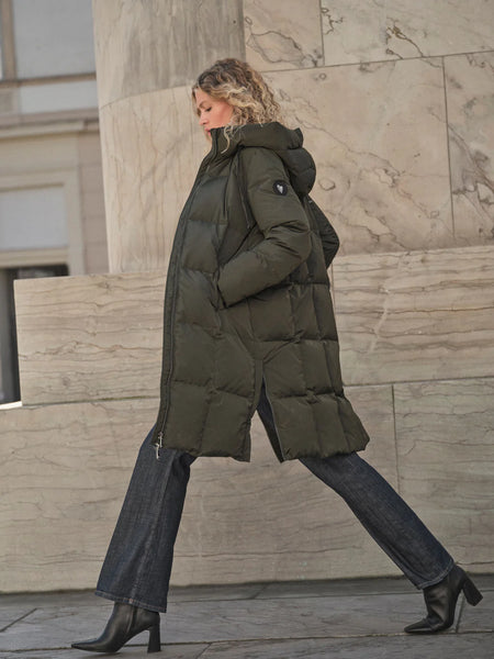 Mos Mosh Nova Square Down Coat in Rosin