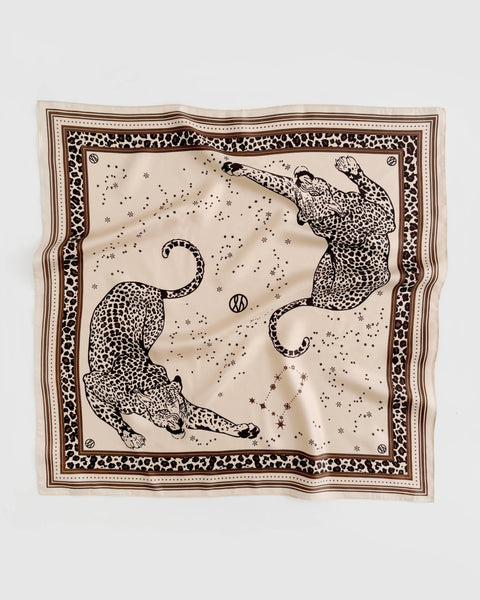 Lescarf Zodiac Scarf- Gemini Sand 65