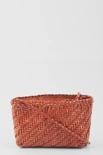 Ellyla Sia Crossbody Woven Bag in Tan
