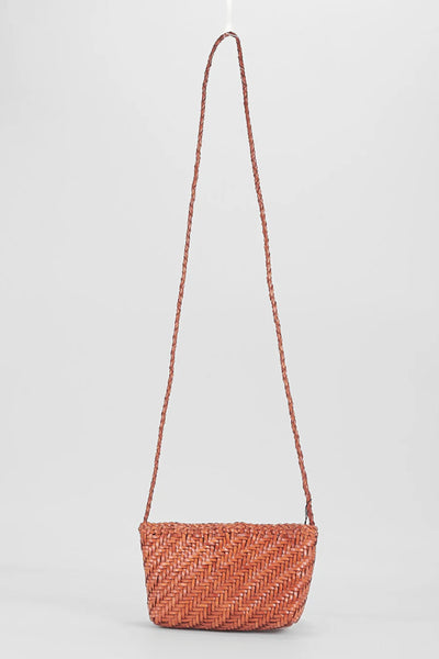 Ellyla Sia Crossbody Woven Bag in Tan