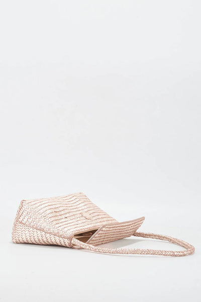 Ellyla Simi Baguette Bag in Metallic Gold
