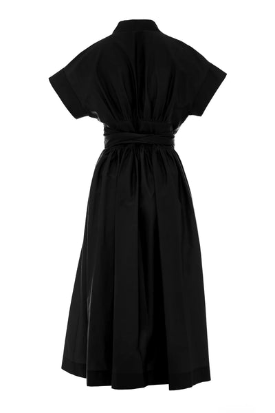 Devotion Twins Gimena Long Dress in College Black