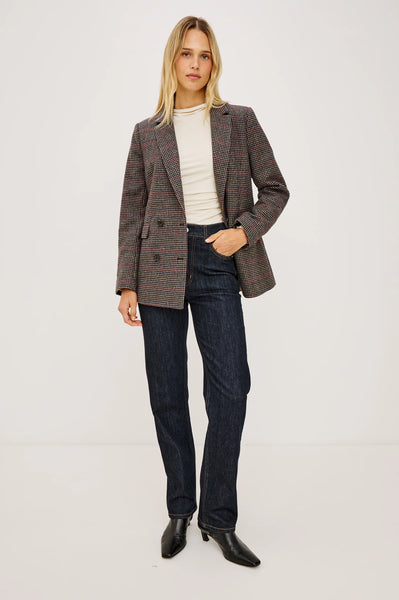 Rails Jac Jacket in Oxford Plum