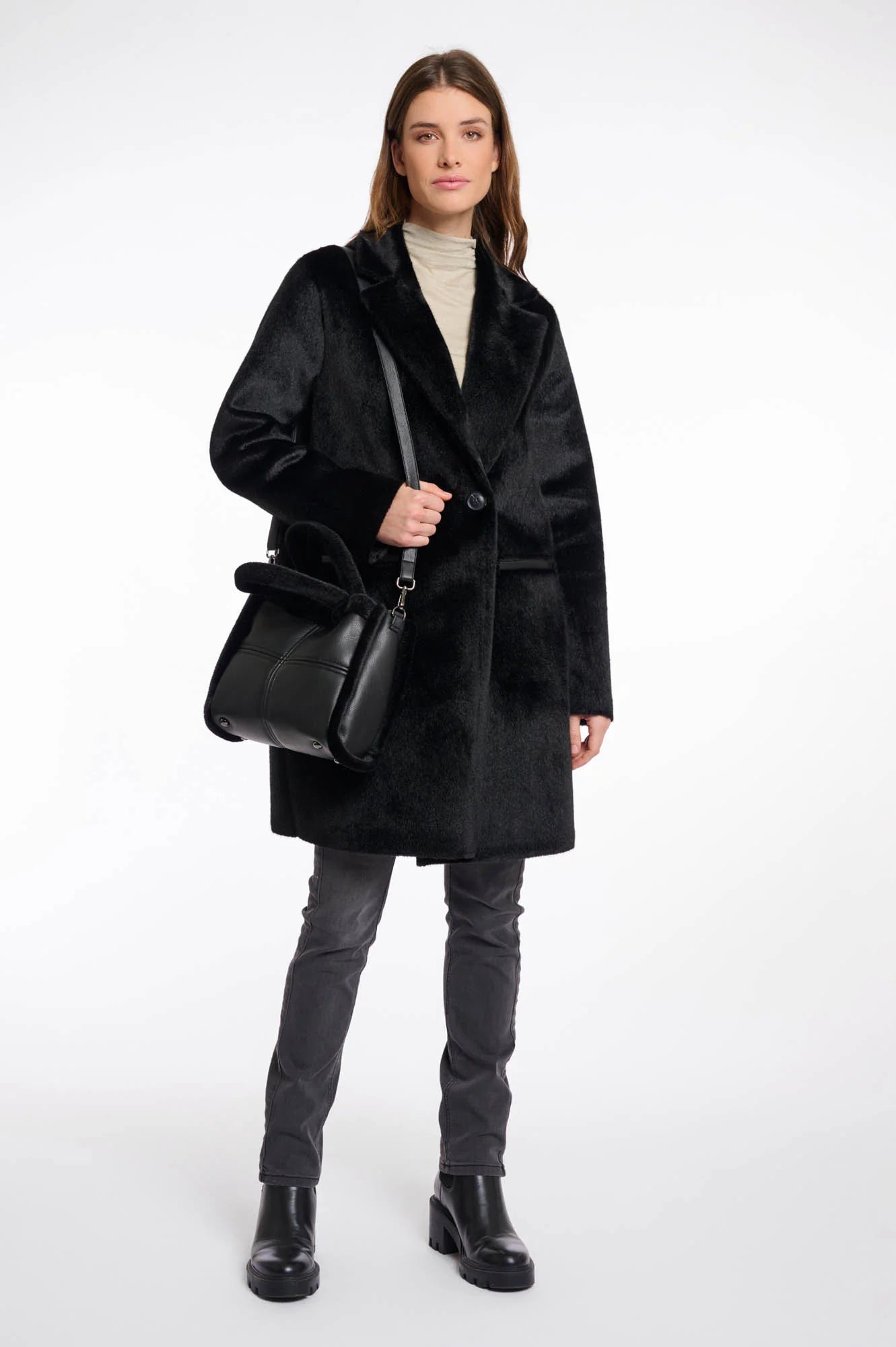 *LAST ONE!* Rino & Pelle Jasha Small Shopper Bag in Black