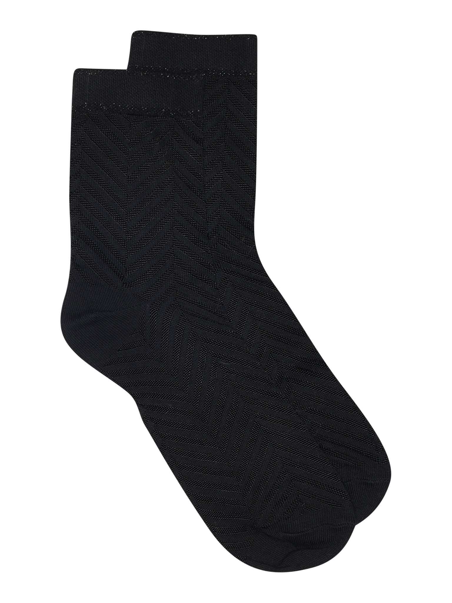 Gustav Kaila Ribbed Socks in Black 54914