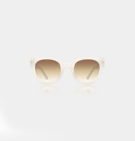 A.Kjaerbede Lilly Sunglasses in Cream Bone