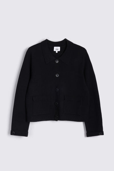 Eleven Loves Maeve Knitted Jacket in Black