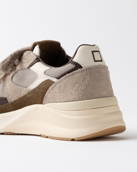 D.A.T.E Musa Mono Taupe Trainer