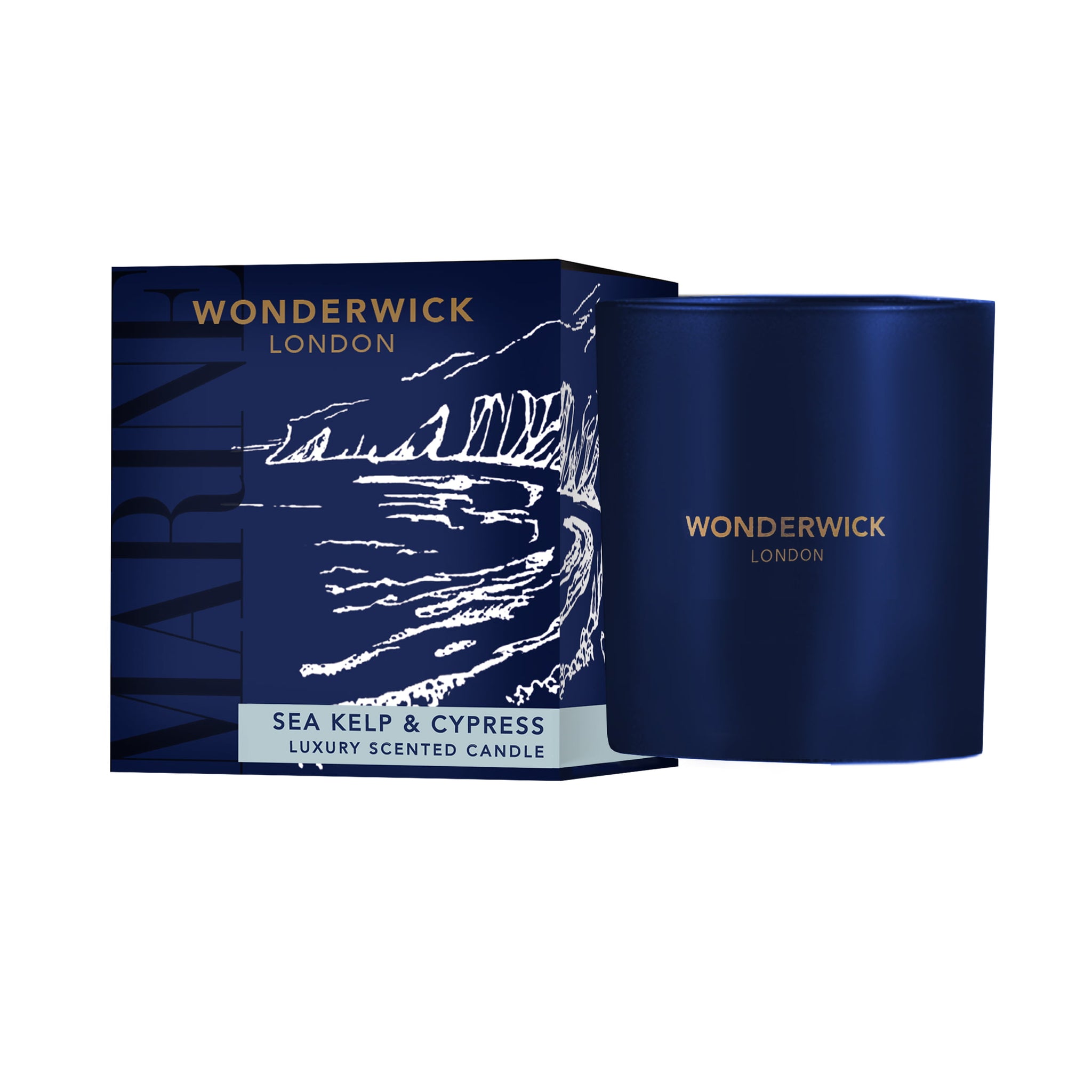 The Country Candle Company Wonderwick Candle in Sea Kelp & Cypress