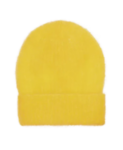 American Dreams Mila Beanie Hat in Yellow