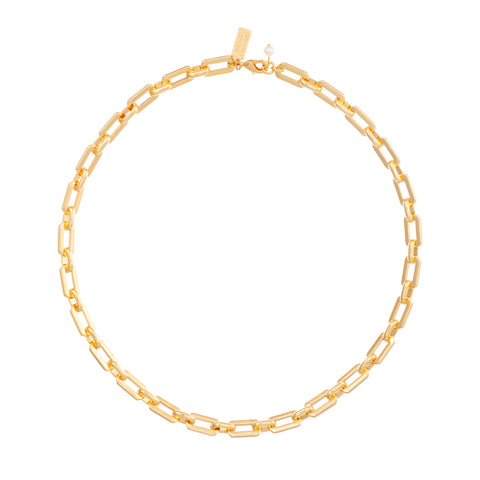 Talis Chains Milan Choker Necklace - Gold