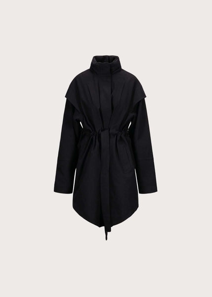 BRGN Monsun Coat in New Black