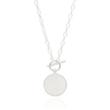 *LAST ONE!* Anna Beck Dot Circle Toggle Necklace NK10573-TWT