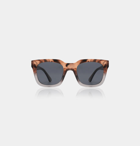A.Kjaerbede Nancy Sunglasses in Coquina/Grey Transparent