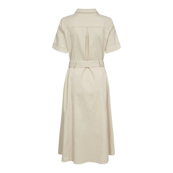 Pieszak Georgia Belted Dress in Ecru